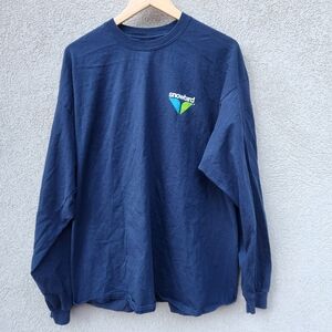 SNOWBIRD Men’s Long Sleeve Shirt Size 2X Blue Ski Resort Utah Tee